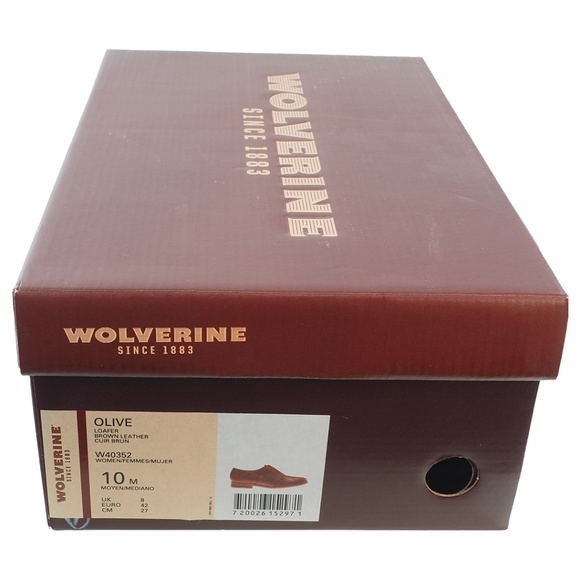 Wolverine Women's Olive Leather Loafer - Picture 10 of 10